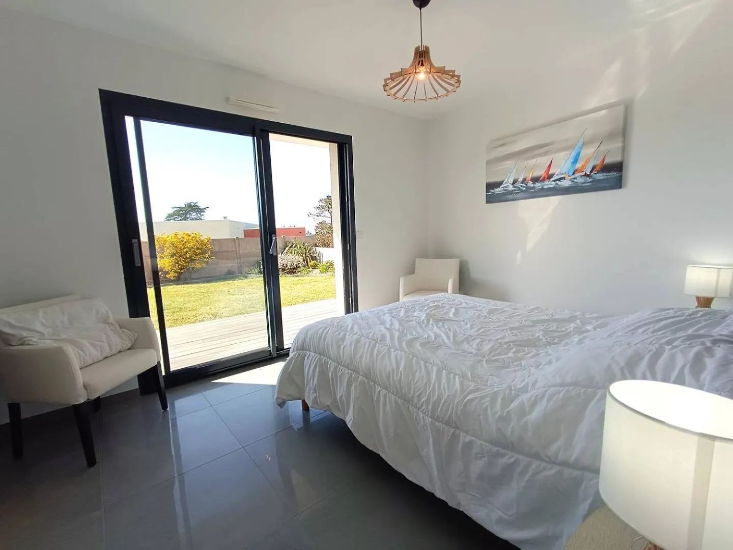 Maison neuve Vue Mer 4 étoiles avec SAUNA à 150m de la plage à PLEUMEUR-BODOU - Ref 242 Villa
