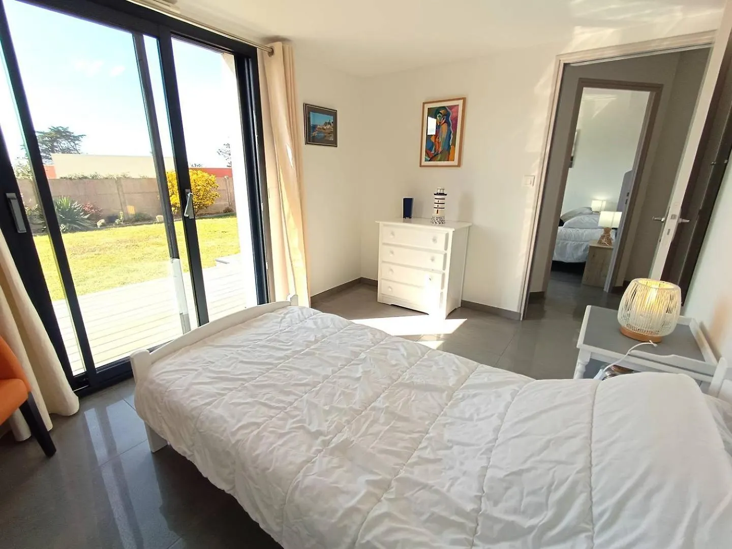 Villa Maison neuve Vue Mer 4 étoiles avec SAUNA à 150m de la plage à PLEUMEUR-BODOU - Ref 242