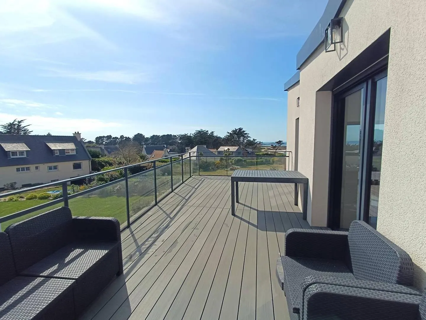 Maison neuve Vue Mer 4 étoiles avec SAUNA à 150m de la plage à PLEUMEUR-BODOU - Ref 242 0*,  Francia